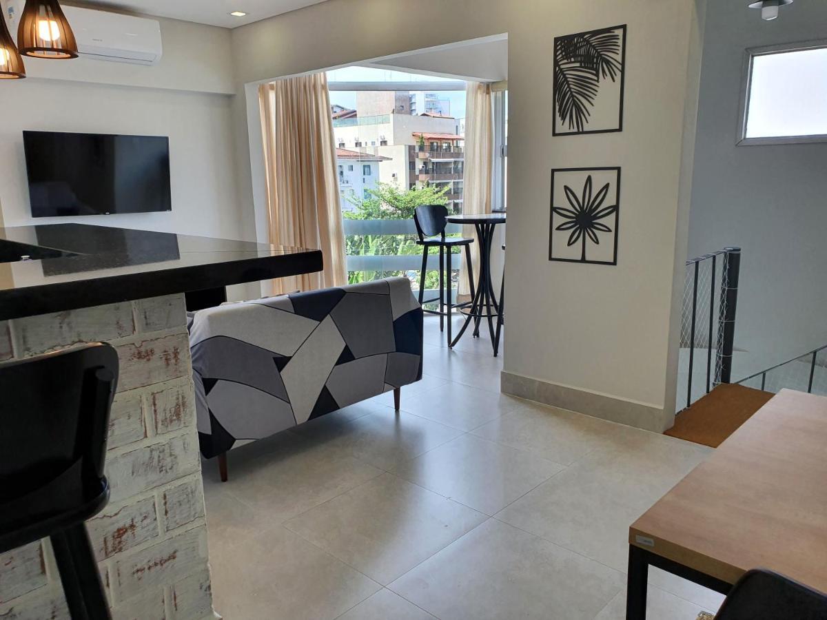 Lindo Duplex Guaruja 2 Quartos A 300 Mts Praia Enseada 外观 照片